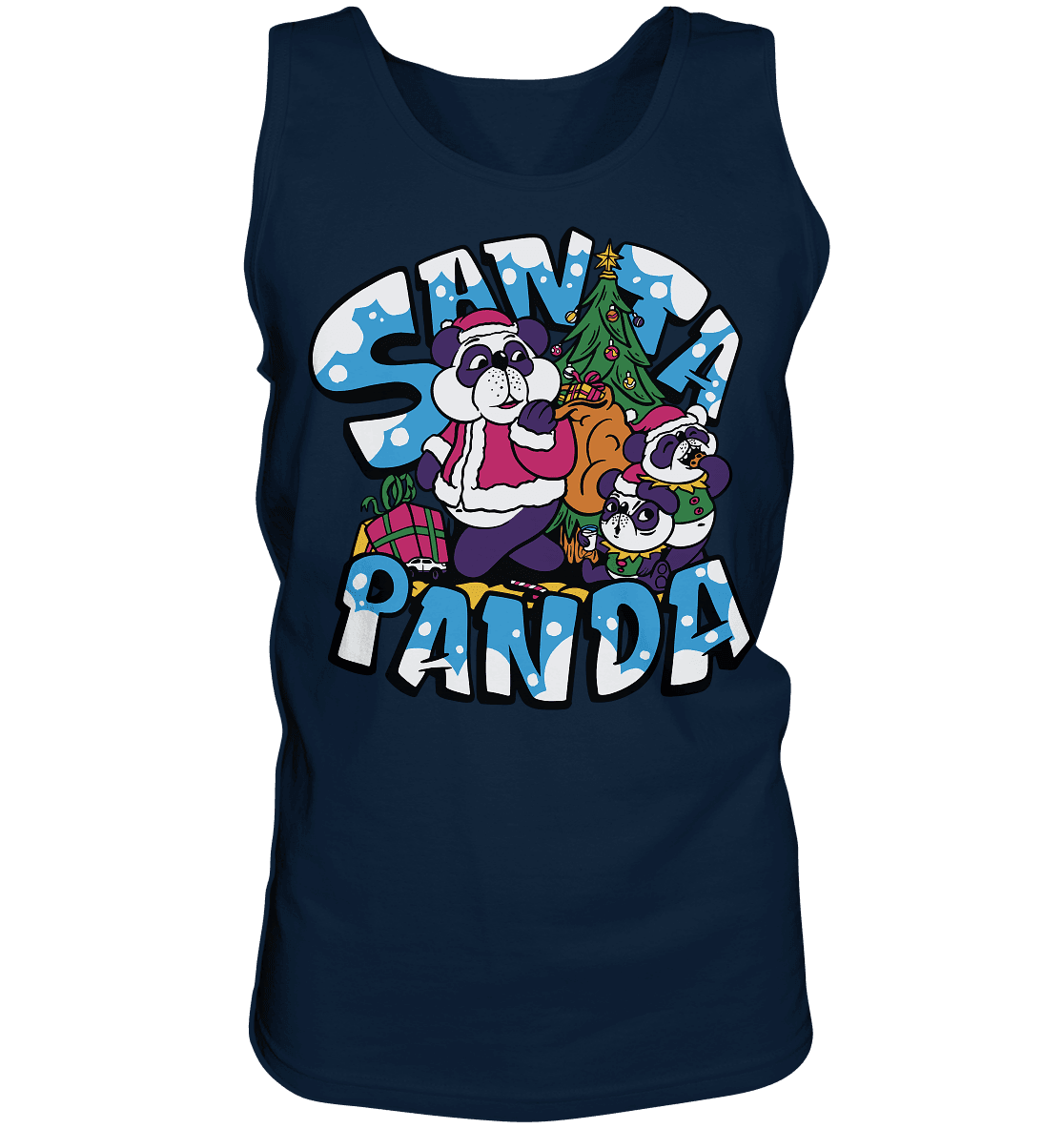 Weihnachten, Santa Panda , Nikolaus Panda ,Merry Christmas - Tank-Top - Online Kaufhaus München