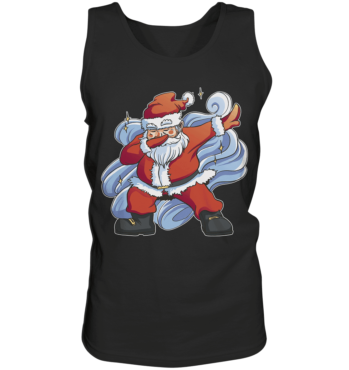 Weihnachten, Nikolaus Dabbing ,tanzender Nikolaus ,Fun ,Santa Dabbing Christmas - Tank-Top - Online Kaufhaus München