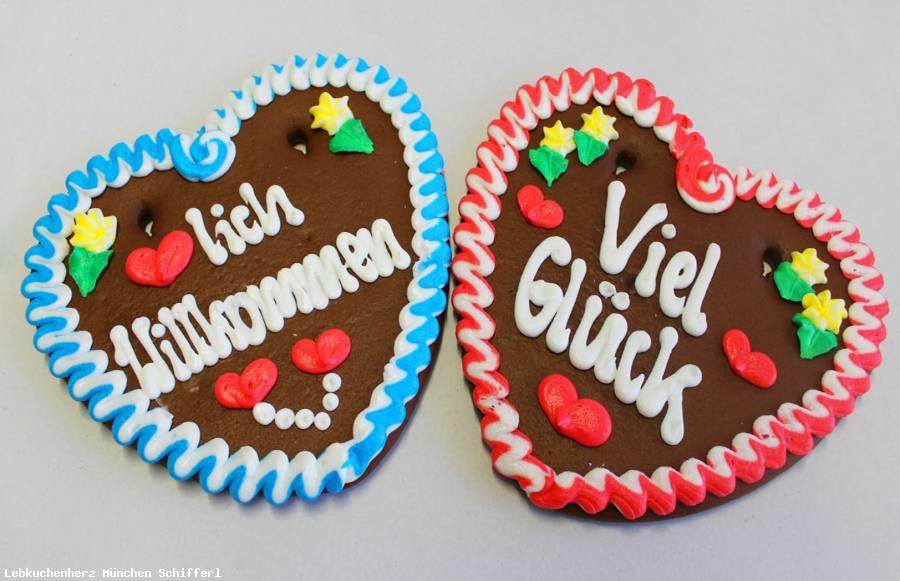 1 Lebkuchenherz Sprüche Glückwunsch - Online Kaufhaus München