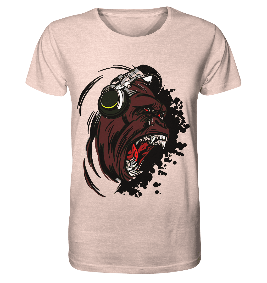 Gorilla - Organic Shirt (meliert) - Online Kaufhaus München