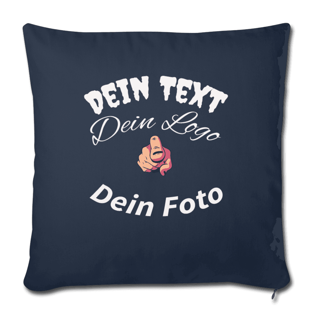 Sofakissen mit Füllung 44 x 44 cm selbst nach Wunsch gestalten - Online Kaufhaus München