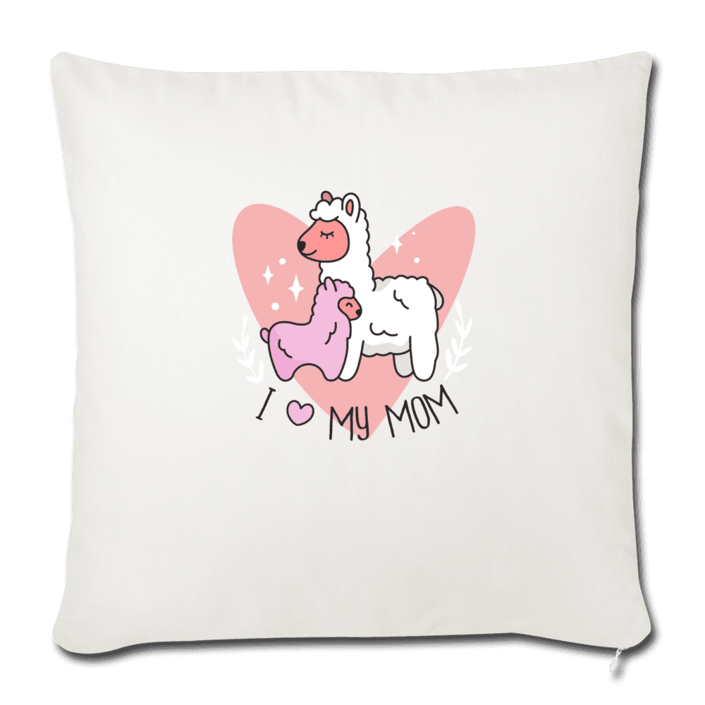 Sofakissen mit Füllung 44 x 44 cm I love my Mom - Online Kaufhaus München