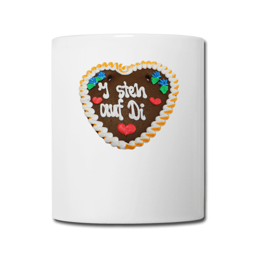 Tasse Lebkuchenherz I steh auf Di - Online Kaufhaus München