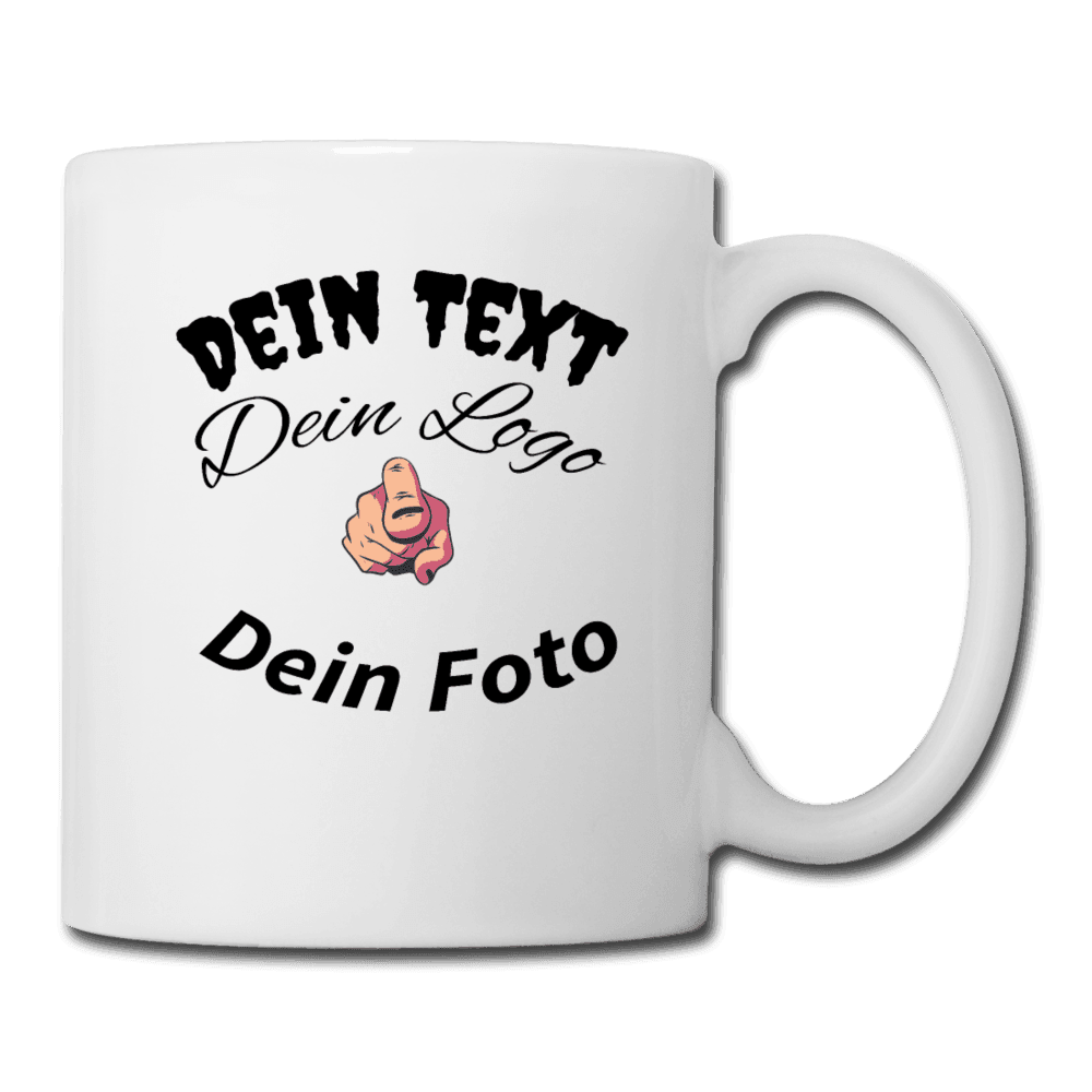 Tasse nach Wunsch selbst gestalten - Online Kaufhaus München