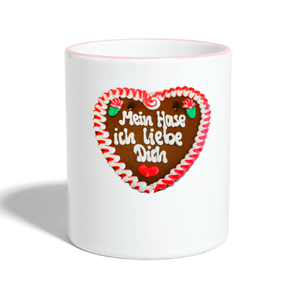 Tasse Lebkuchenherz Mein Hase ich liebe Dich - Online Kaufhaus München