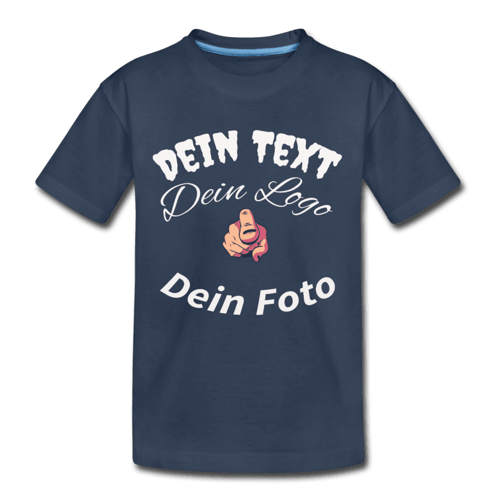 Teenager Premium Bio T-Shirt selbst nach Wunsch gestalten - Online Kaufhaus München
