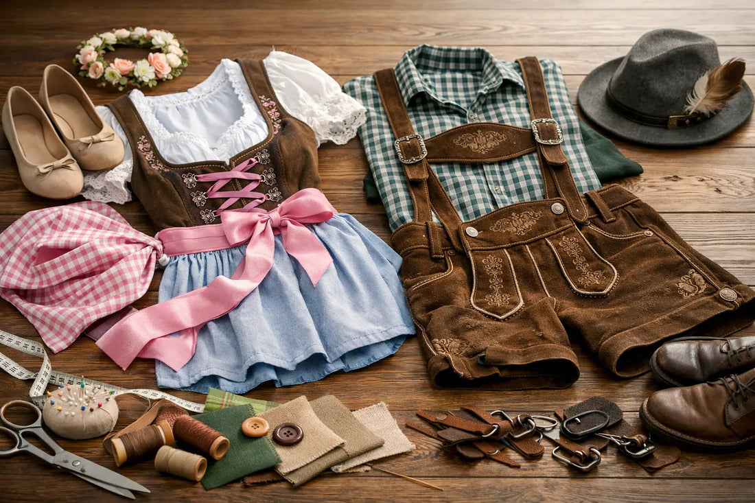 Oktoberfest Outfit selbst gestalten leicht gemacht