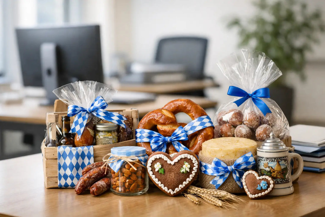 Bayerische Geschenke für Kollegen, die ankommen
