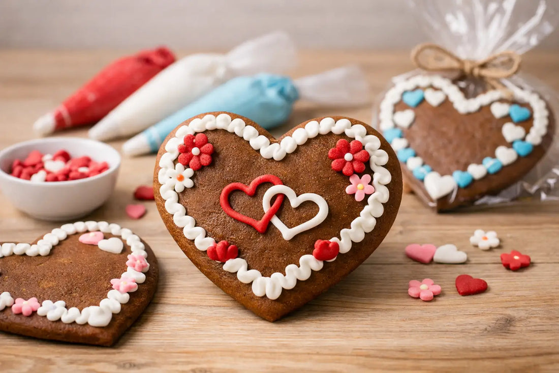 Personalisierte Lebkuchenherzen bestellen