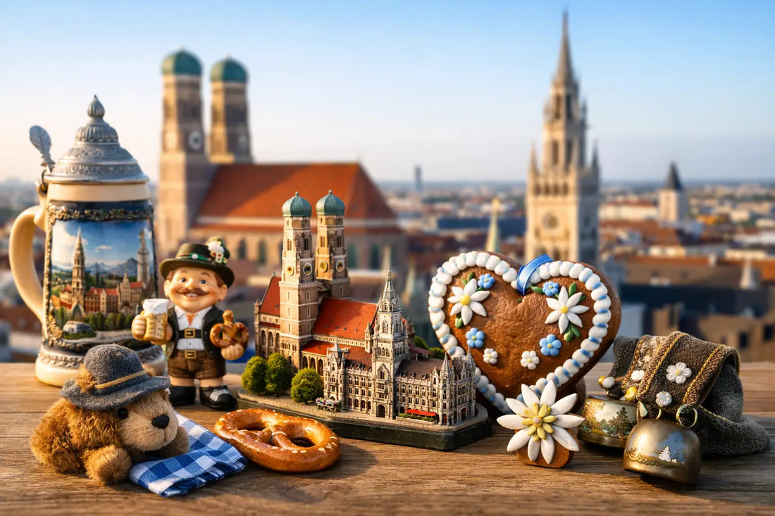 München-Souvenirs für Touristen, die bleiben