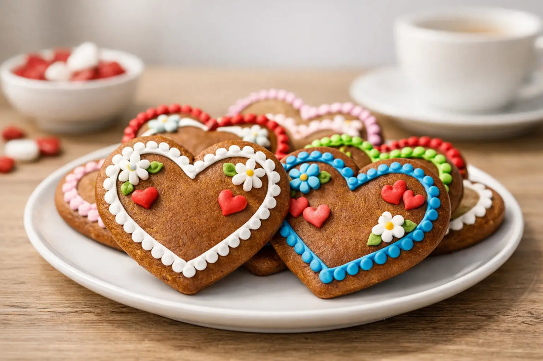 Sind personalisierte Lebkuchenherzen essbar?
