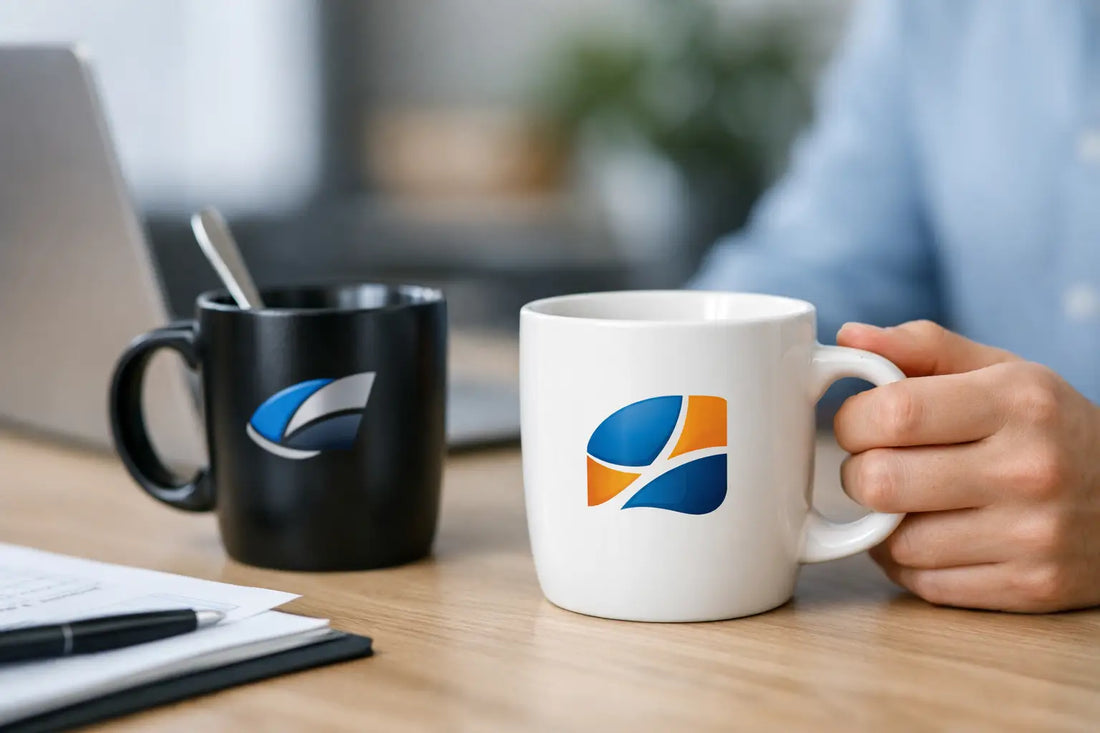 Firmenbecher mit Logo gestalten leicht gemacht