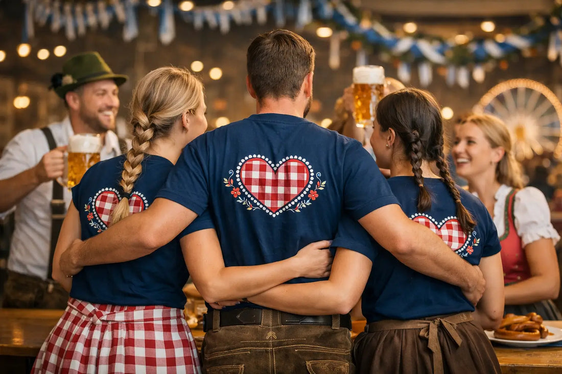 Wiesn Teamshirts gestalten lassen: zünftig feiern