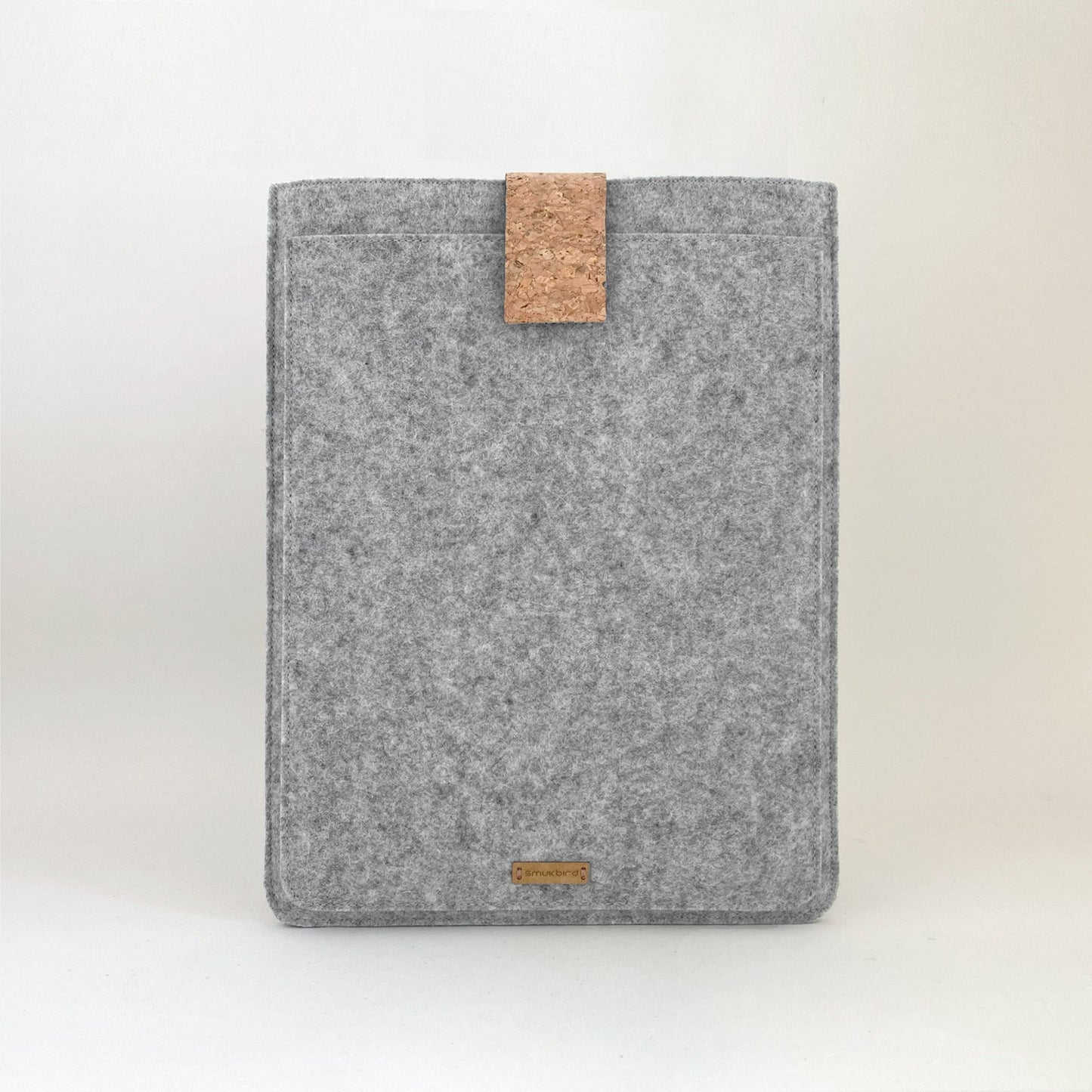 Case for Asus Zenbook CX1 | with magnetic closure and extra compartment | light grey - Bloom | Model "HAKA"
