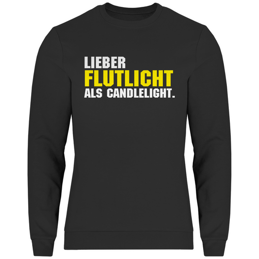 Herren Sweatshirt Flutlicht