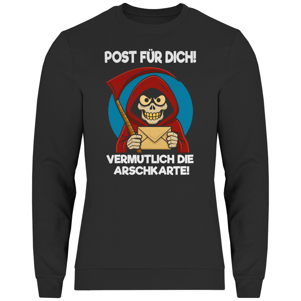 Herren Sweatshirt Karte
