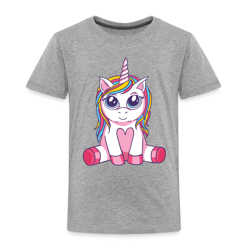 Kinder Premium T-Shirt - Grau meliert