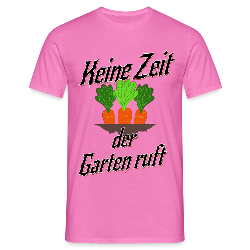 Grüner Daumen gesucht? Unser Garten-Herren T-Shirt ist ein Muss! - Pink