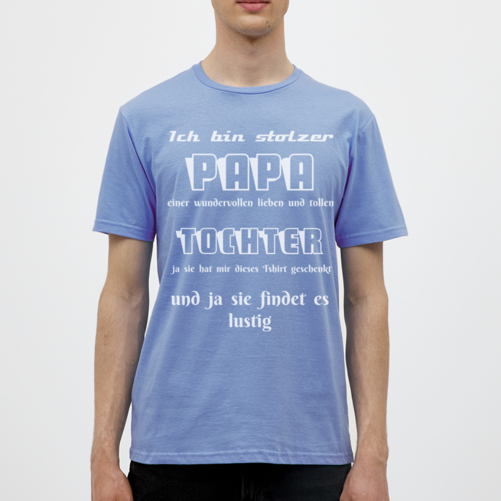 Vater-Tochter-Liebe zum Anziehen: Unser einzigartiges  Männer T-Shirt - carolina blue