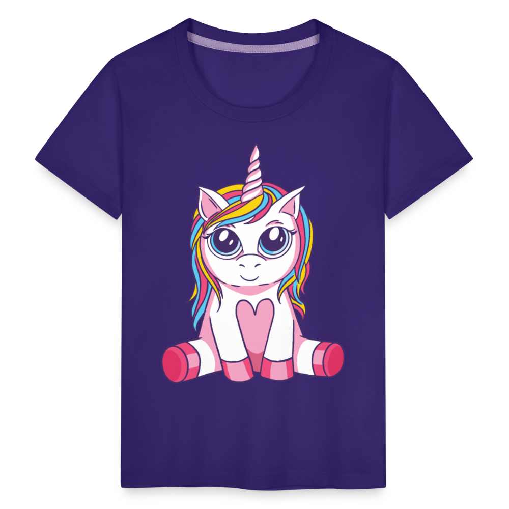 Kinder Premium T-Shirt - Lila