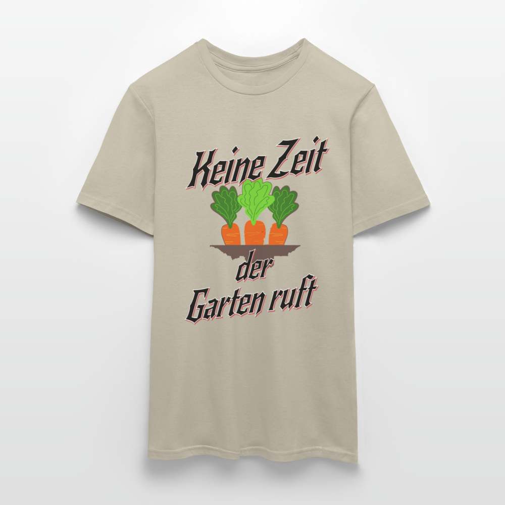 Grüner Daumen gesucht? Unser Garten-Herren T-Shirt ist ein Muss! - Sandbeige