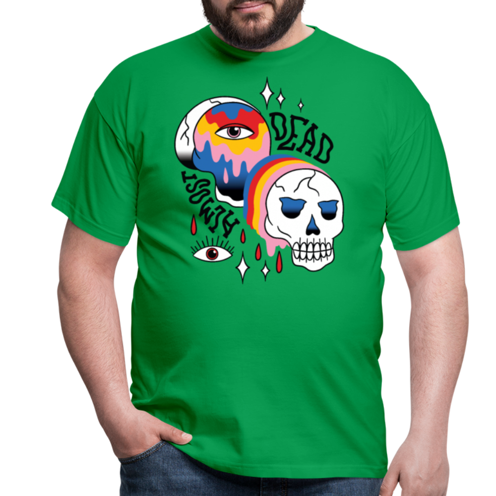 Herren - Männer T-Shirt Almost Dead Tattoo - Kelly Green