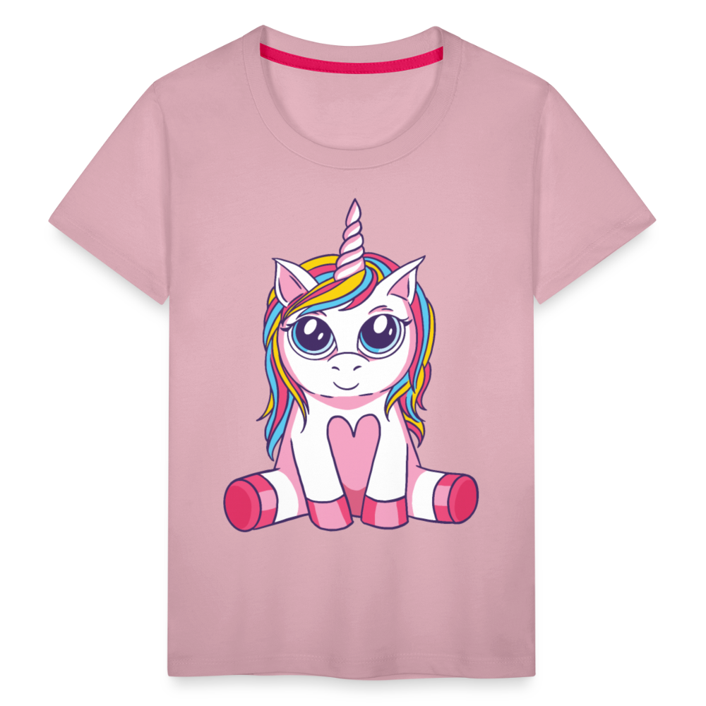 Kinder Premium T-Shirt - Hellrosa