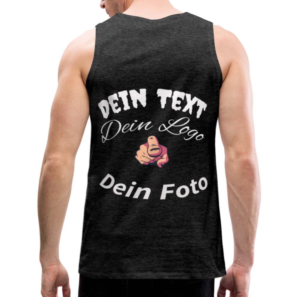 Herren - Männer Premium Tank  Top ganz nach Deinen Vorstellungen! - Anthrazit