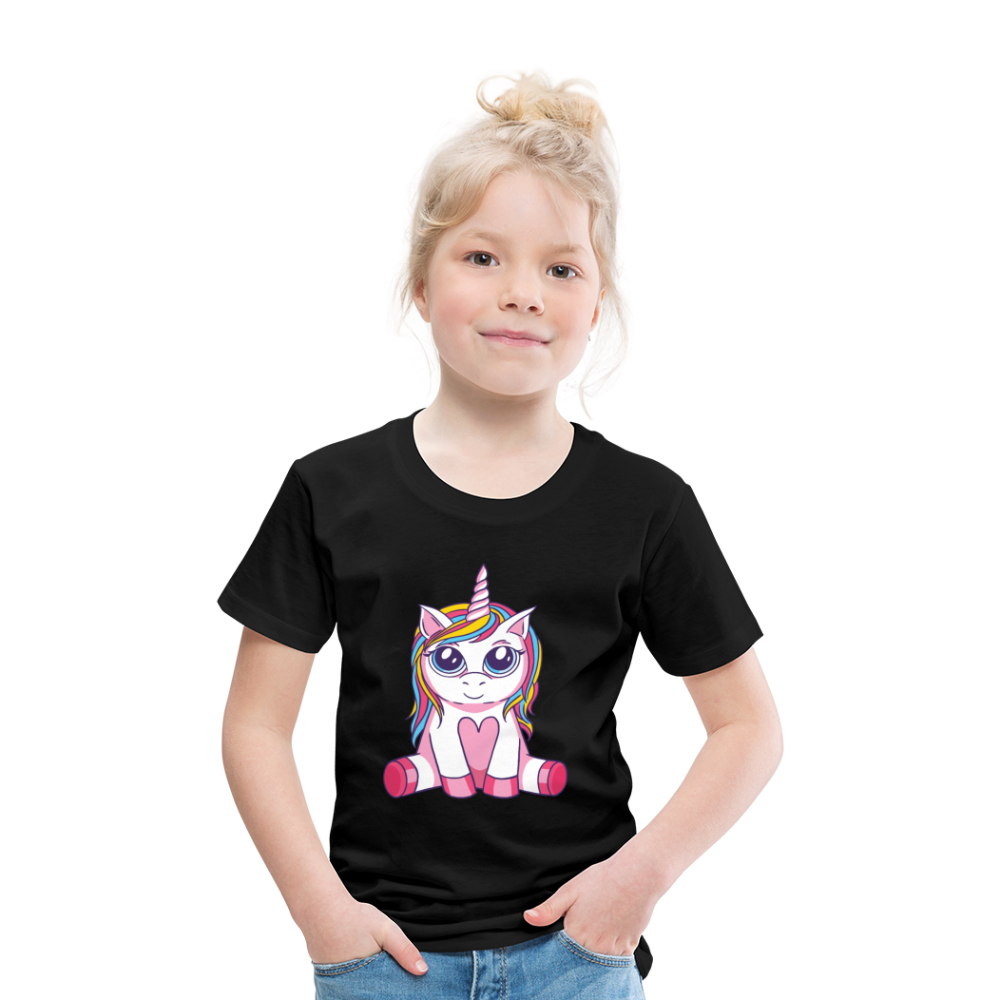 Kinder Premium T-Shirt - Schwarz