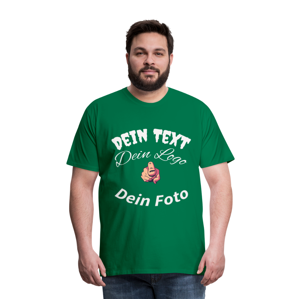 Das perfekte Geschenk: Ein personalisiertes Herren - Männer Premium T-Shirt - Kelly Green