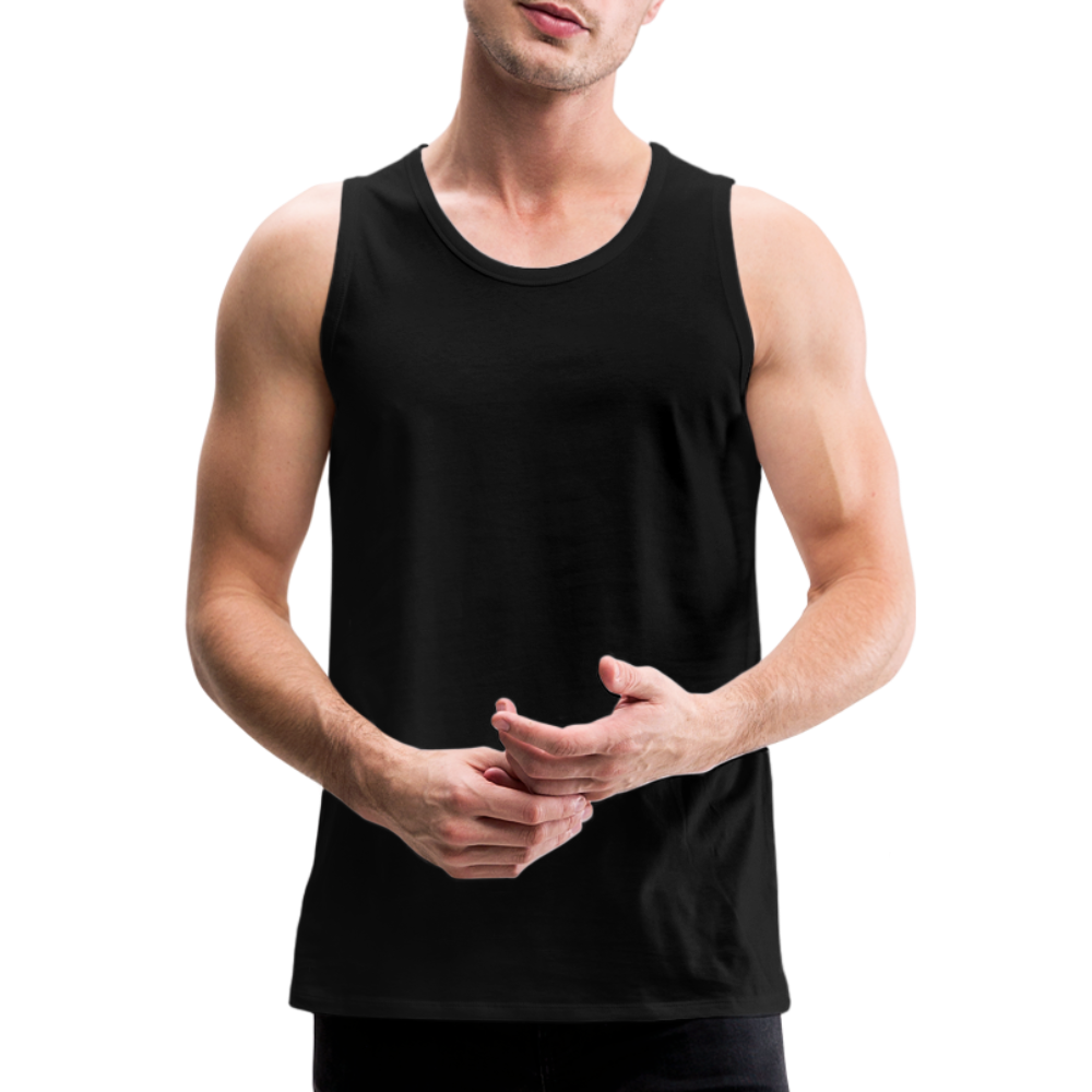 Herren - Männer Premium Tank  Top ganz nach Deinen Vorstellungen! - Schwarz