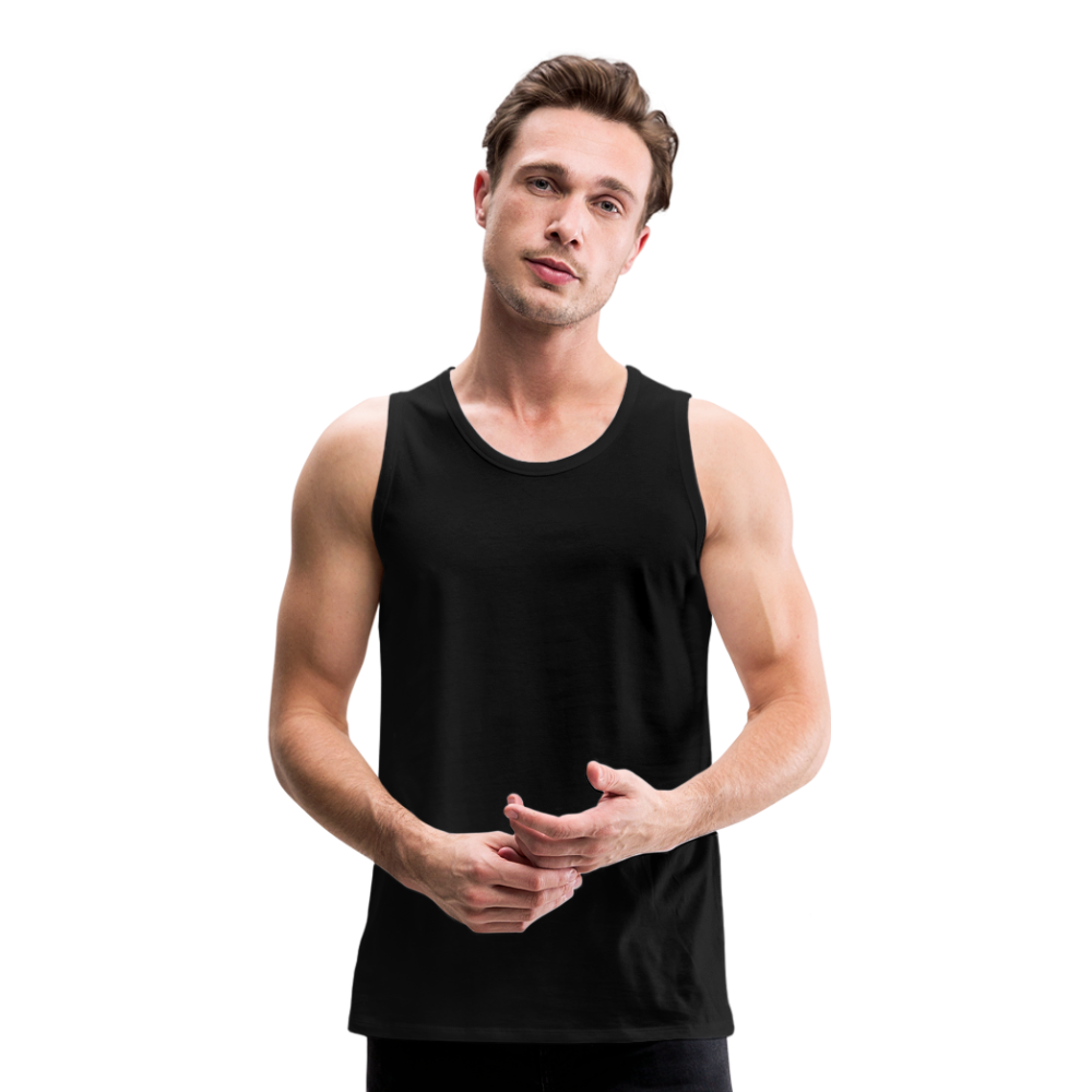 Herren - Männer Premium Tank  Top ganz nach Deinen Vorstellungen! - Schwarz