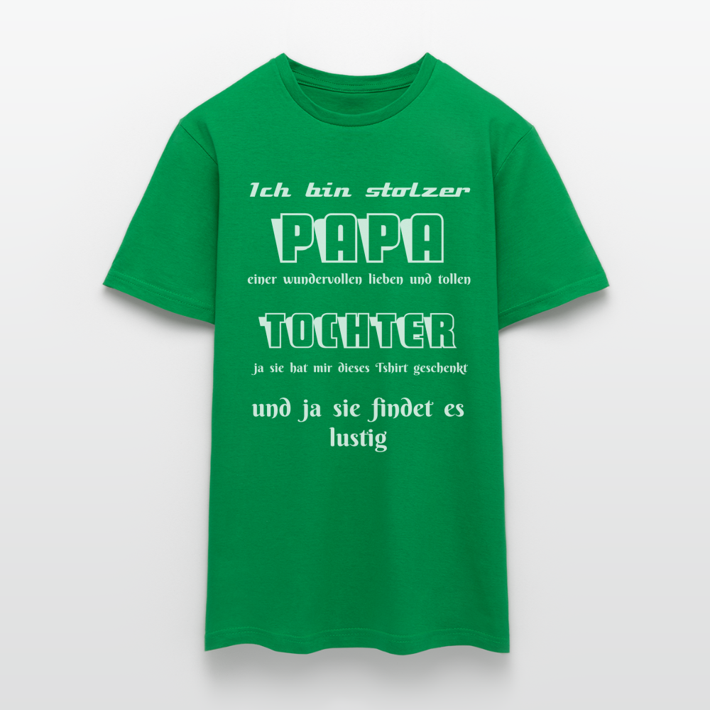 Vater-Tochter-Liebe zum Anziehen: Unser einzigartiges  Männer T-Shirt - Kelly Green