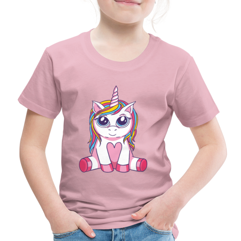 Kinder Premium T-Shirt - Hellrosa