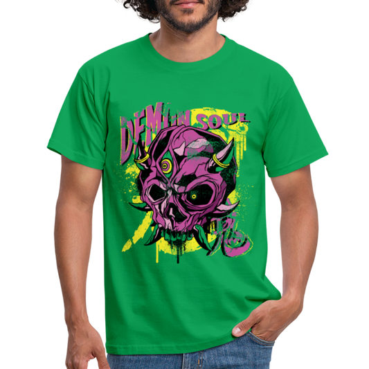 Dämonisch und düster: Unser Herren T-Shirt für wahre Gothic-Fans - Kelly Green