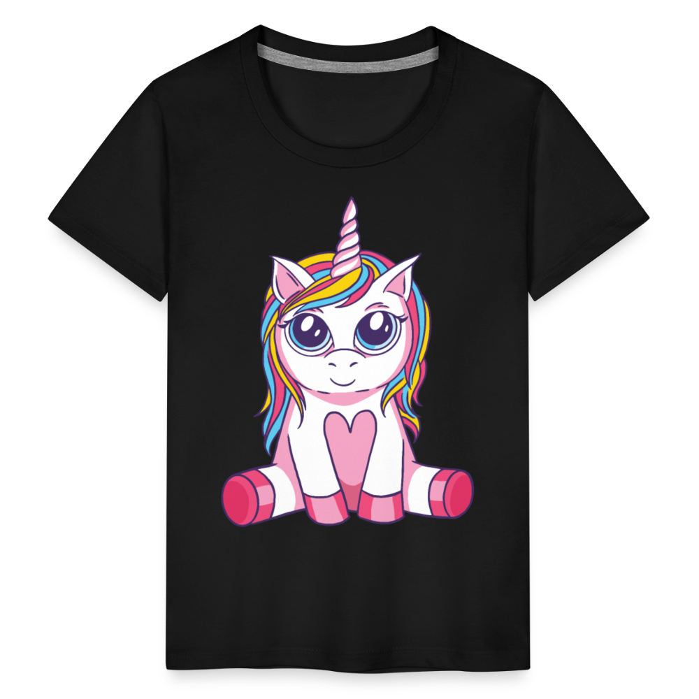 Kinder Premium T-Shirt - Schwarz