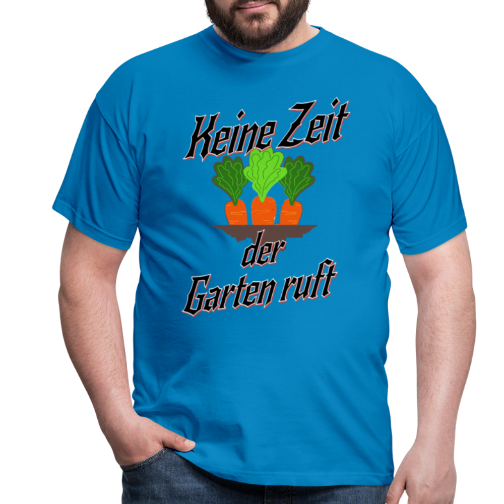 Grüner Daumen gesucht? Unser Garten-Herren T-Shirt ist ein Muss! - Royalblau