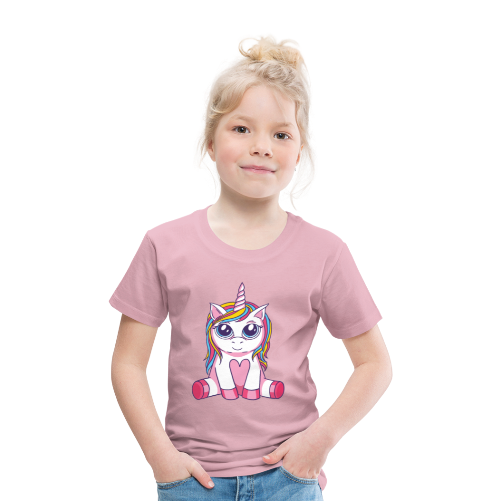 Kinder Premium T-Shirt - Hellrosa