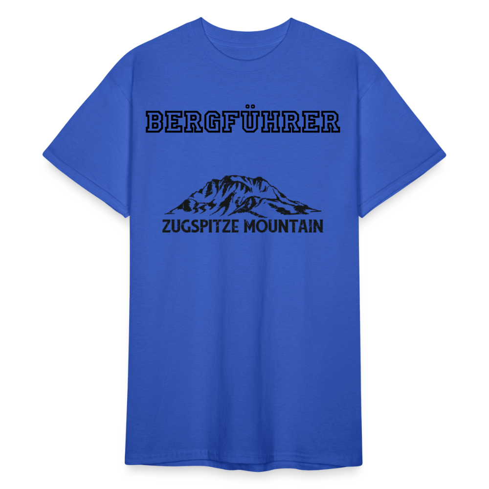 Männer Gildan Heavy T-Shirt Bergführer Zugspitze Mountain - Königsblau