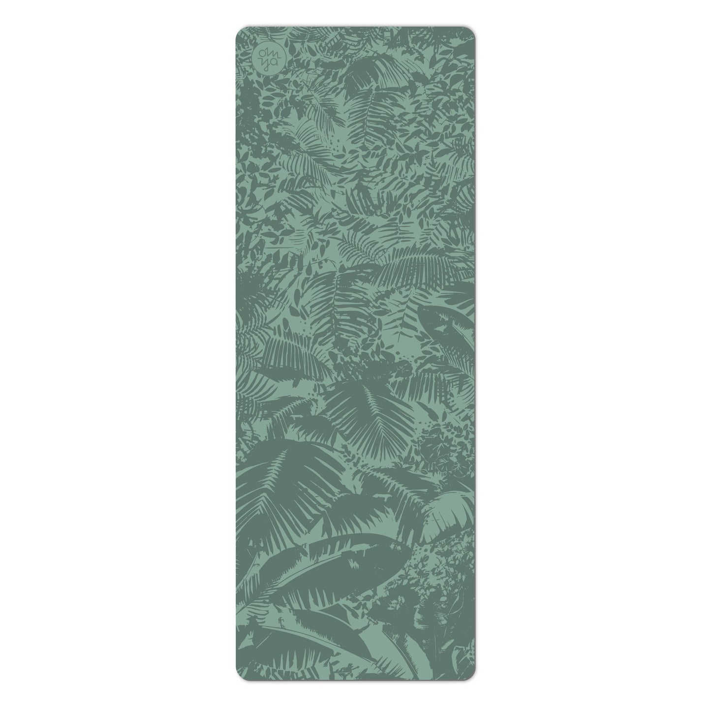 Advanced Grip Yogamatte - Green Botanic