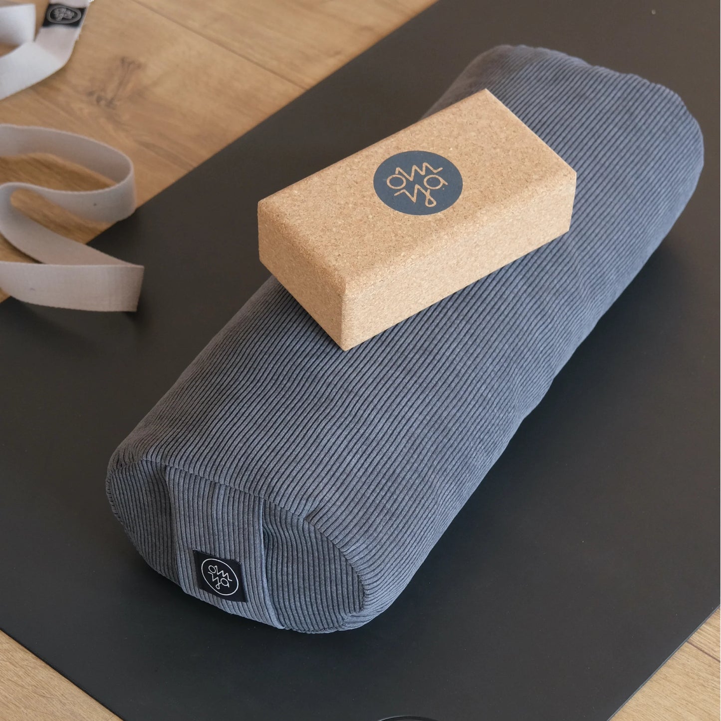 Design Yoga Bolster - Granit Cord