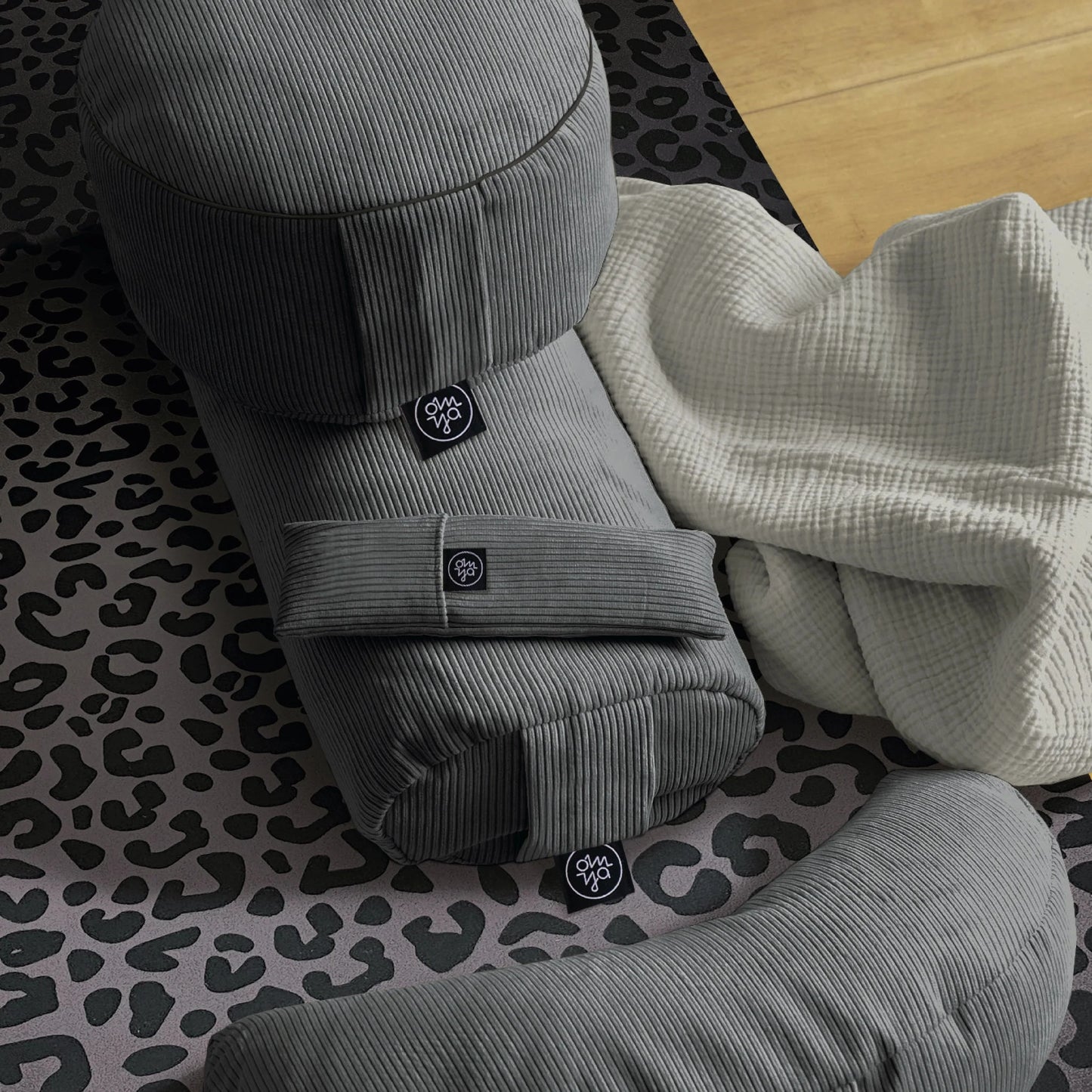 Design Yoga Bolster - Granit Cord