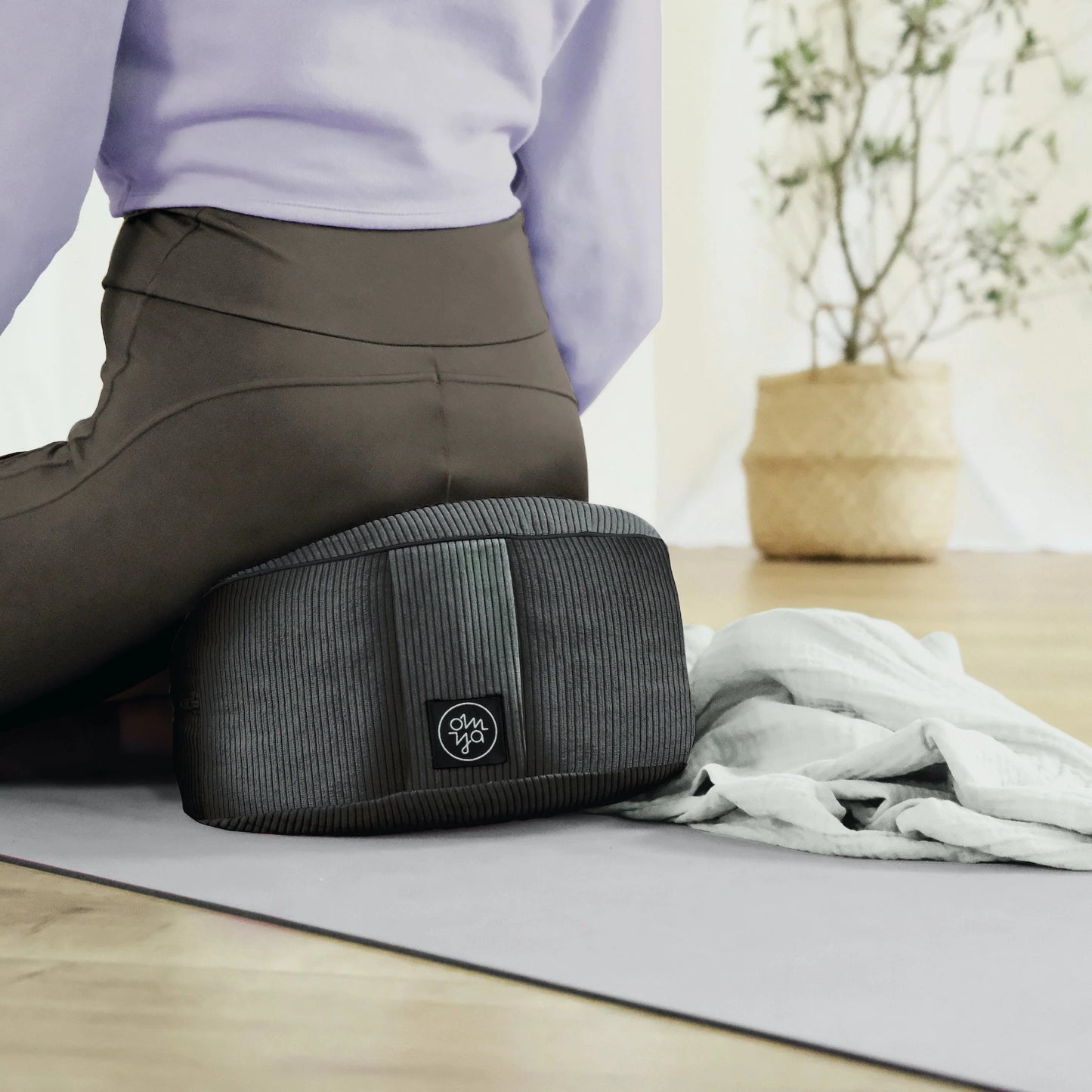 Design Yogakissen - Granit Cord