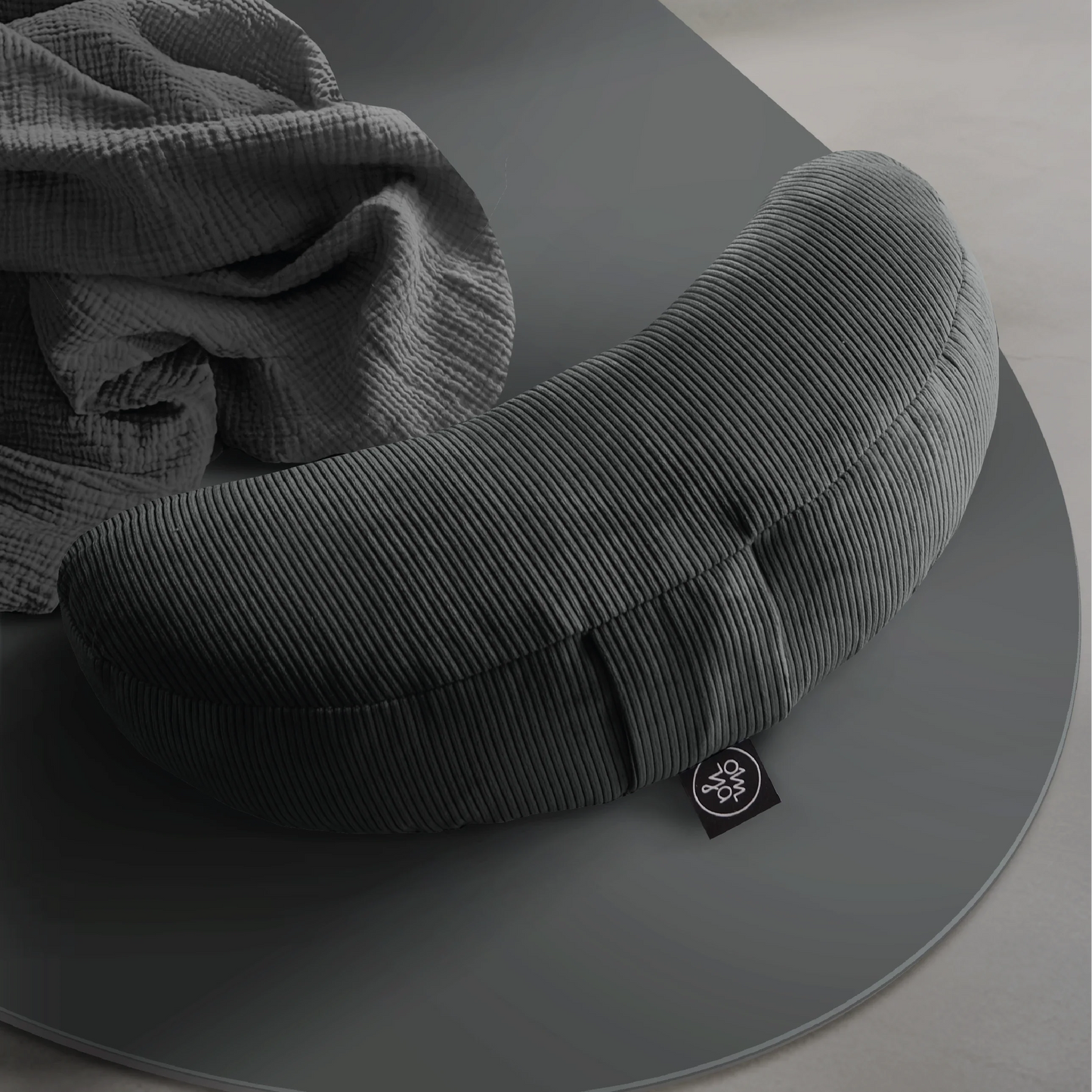 Oval Advanced Grip Yogamatte - Granit