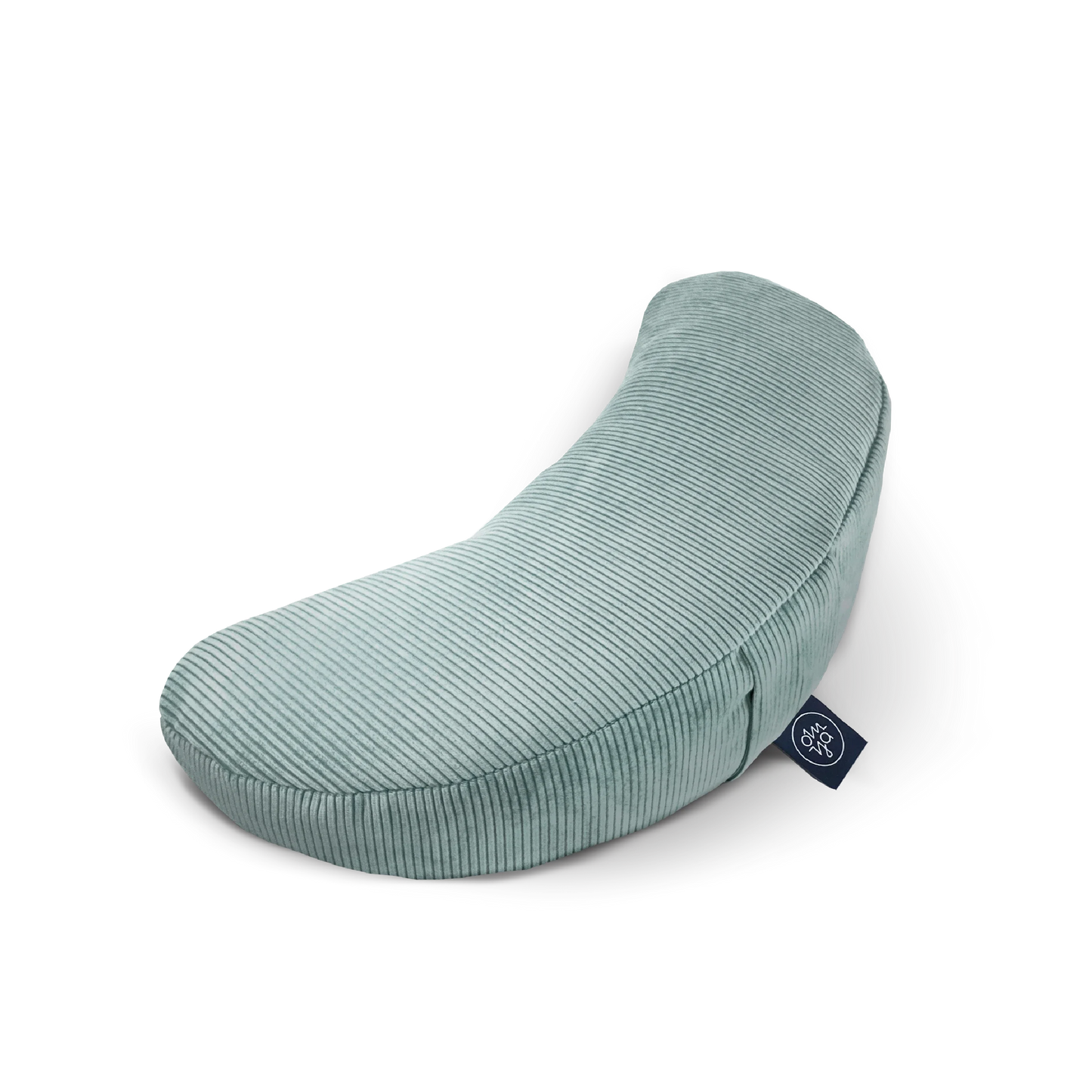 Design Yoga Halbmond Kissen - Aqua Cord