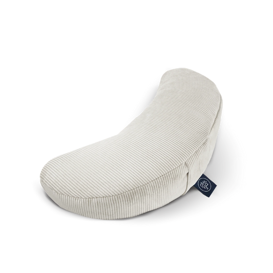 Design Yoga Halbmond Kissen - Pearl Cord