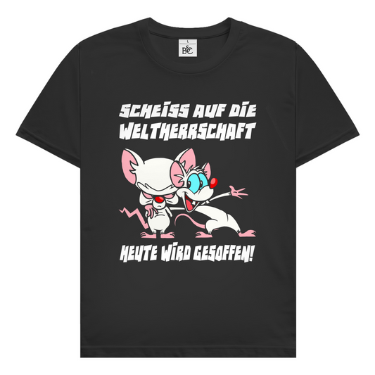 Herren T-Shirt Pinky & Brain