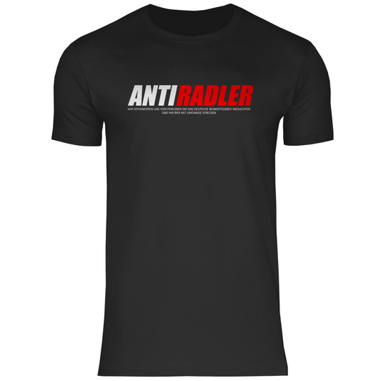 Herren T-Shirt Anti Radler