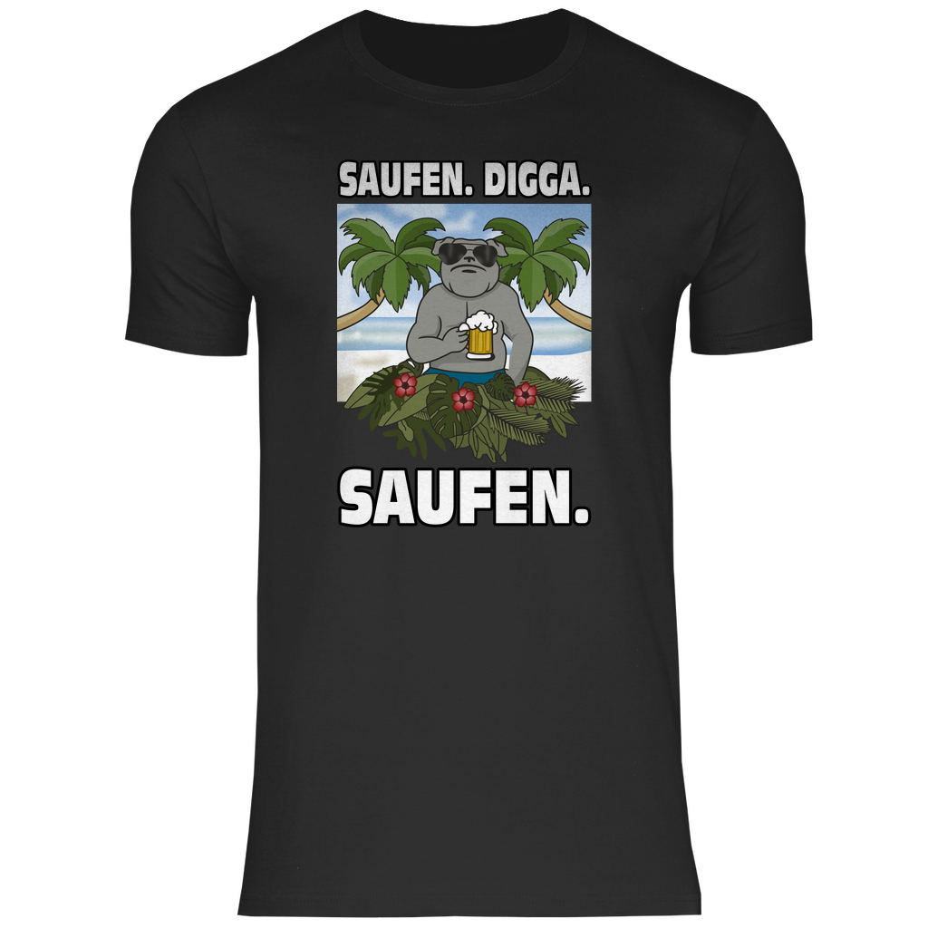 Herren T-Shirt Digga