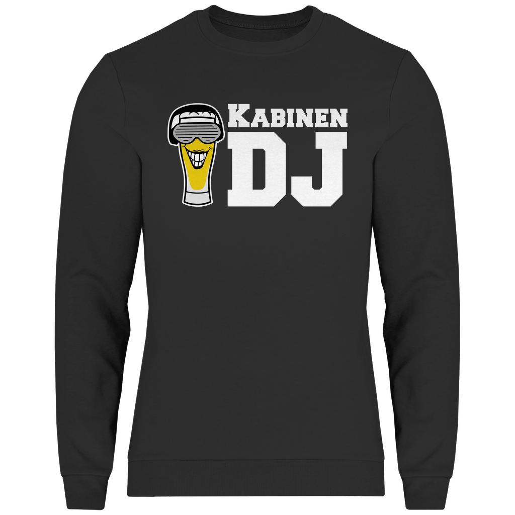 Herren Sweatshirt Kabinen DJ